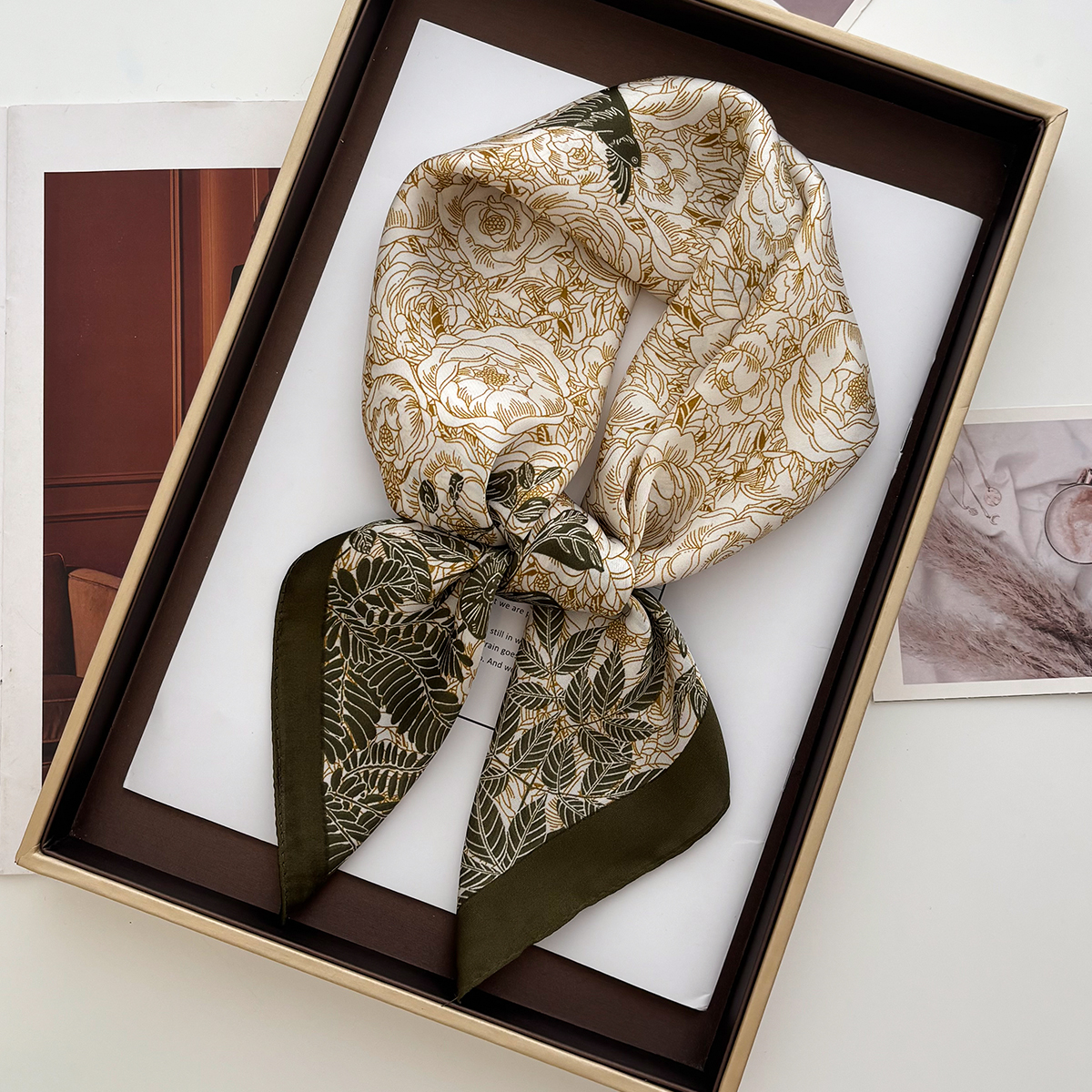 Nouveau 70cm carré Paisley imprimé carré foulard en soie décontracté élégant mince respirant cou femmes coupe-vent tête enveloppement foulards de cheveux