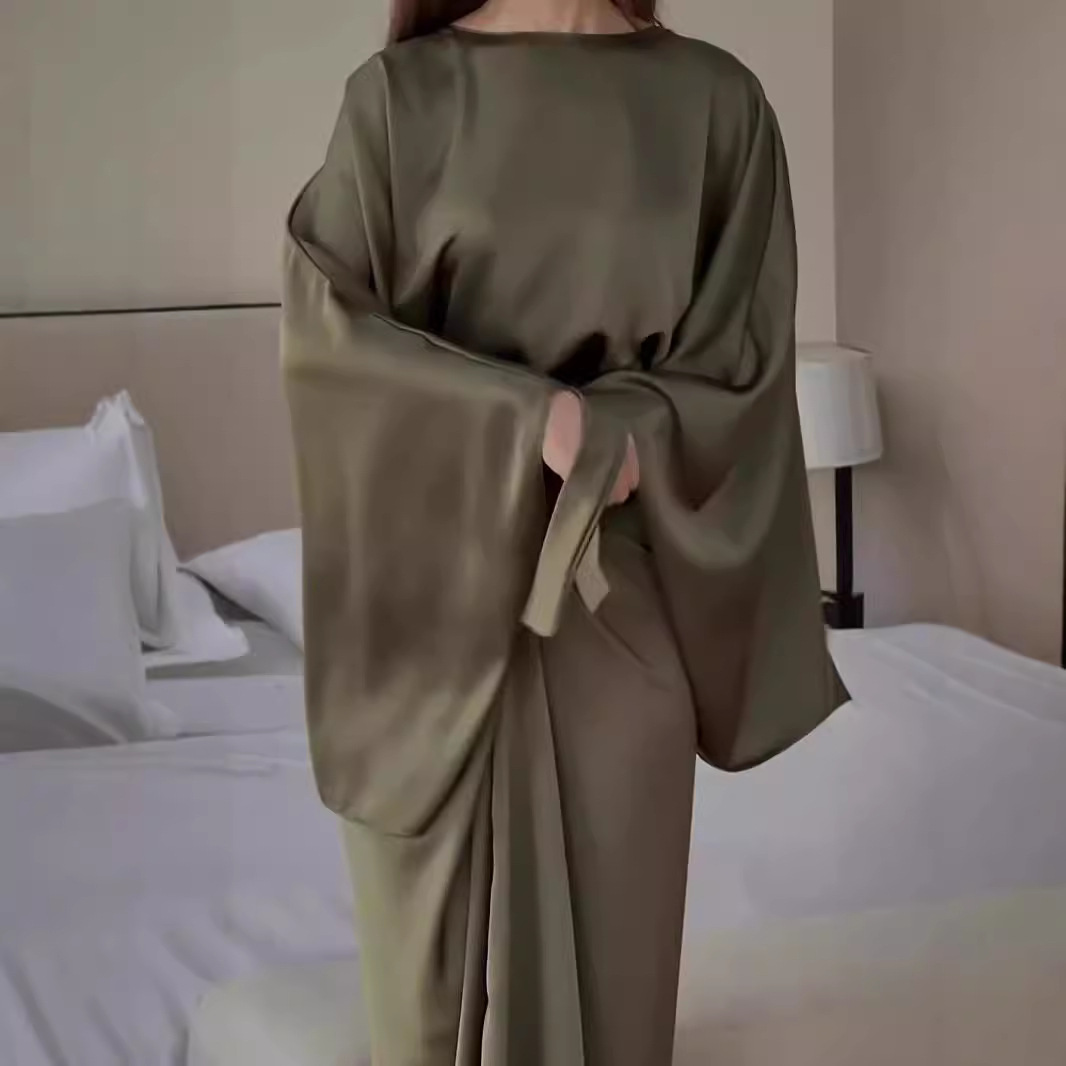 Robe pour femmes, Abaya pour l'Aïd, robes de soirée, Kaftan Dubaï, Jalabiya, Abayas musulmanes pour le Ramadan, robe longue marocaine arabe, robe à lacets, Islam Vestidos