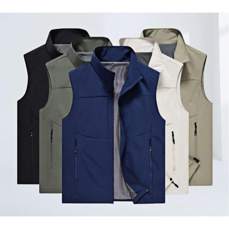 Gilets pour hommes décontracté hiver polaire gilets chauds mode gilets thermiques vestes sans manches coupe-vent gilets vêtements