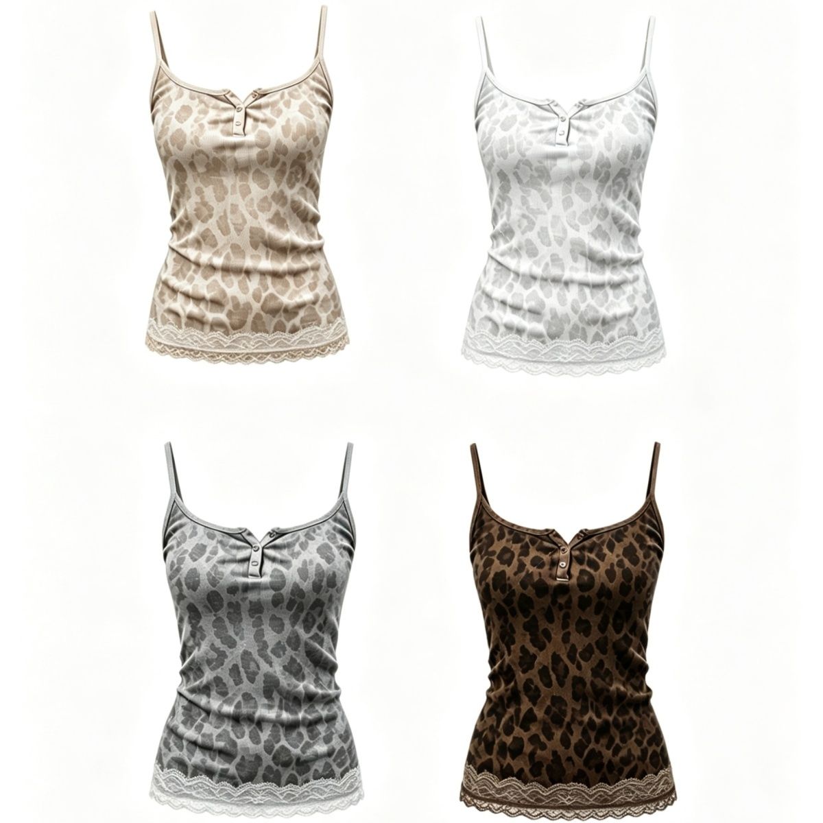 Débardeur court sexy à imprimé léopard américain, patchwork et dentelle, style Y2K, pour femme, idéal pour les fêtes et festivals