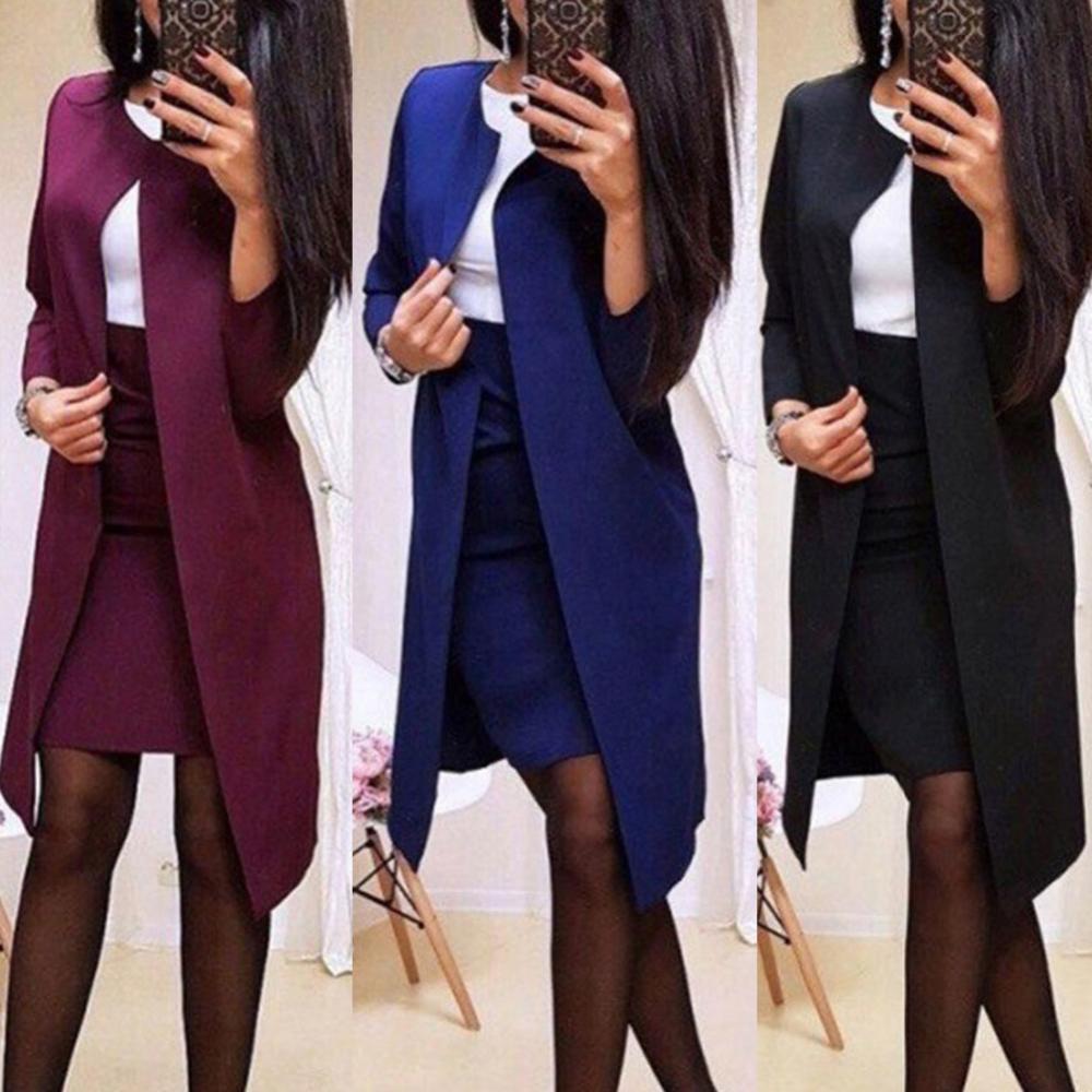 Costumes de jupe pour femmes, pantalons de travail, uniforme d'affaires OL, costumes formels 2 pièces, jupe crayon Slim pour dames de bureau