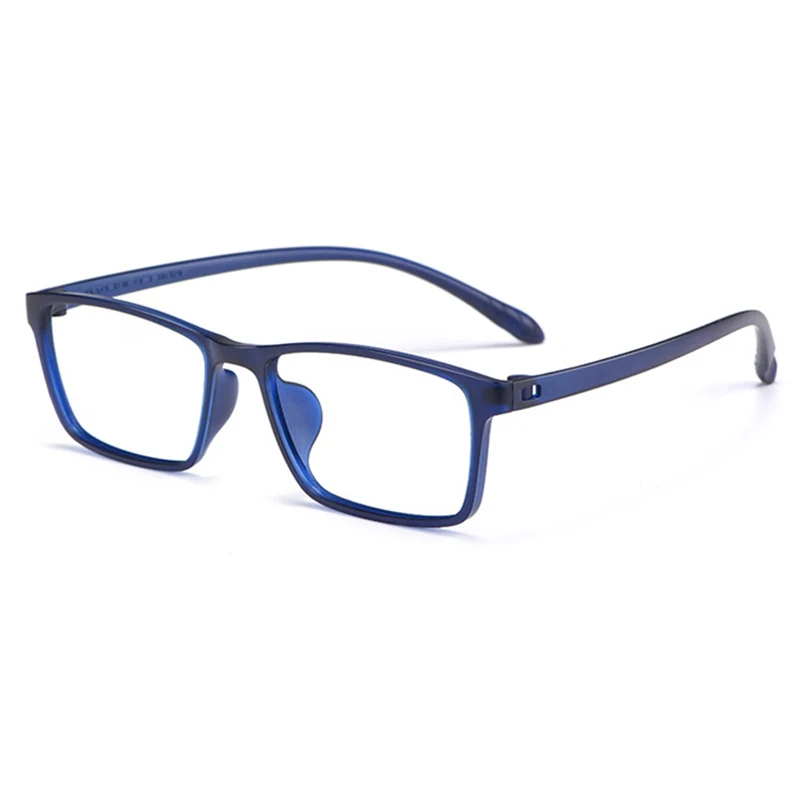 Nouveauté TR-90 lunettes à monture pour hommes et femmes Styles 4 couleurs en option plastique Flexible lunettes durables Prescription