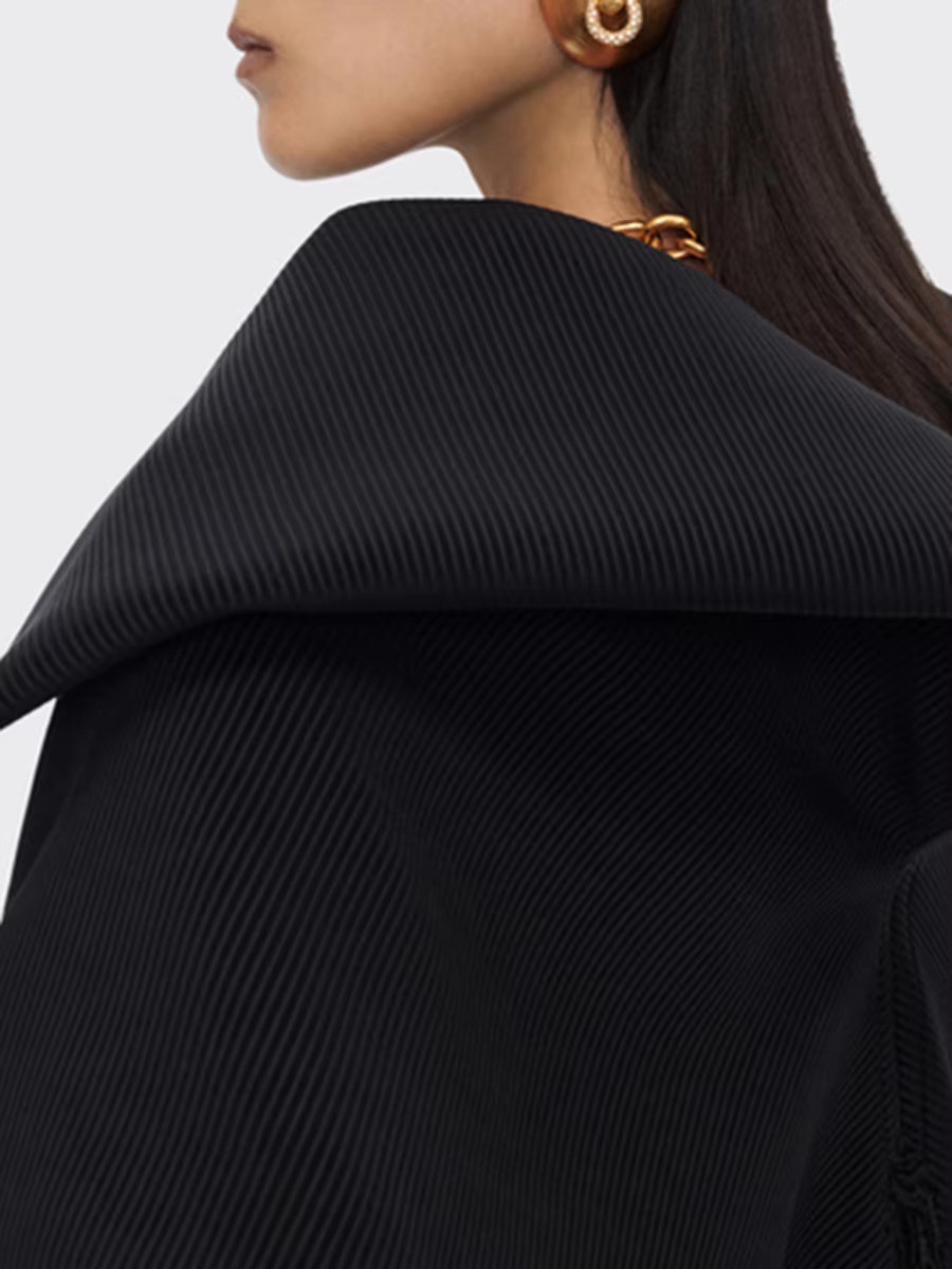 Solide ample épissé fermeture éclair mode vestes pour femmes revers manches longues Patchwork à lacets décontracté femme nouveau