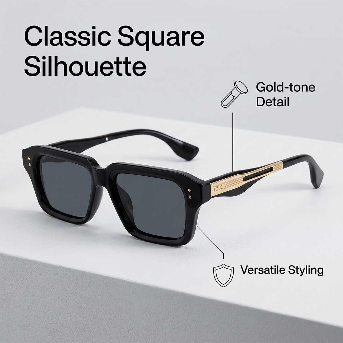 Lunettes de soleil carrées pour hommes, lunettes de soleil vintage de marque, lunettes de mode pour femmes, dropshipping, Gafas De Sol Hombre, Lunette Soleil Femme