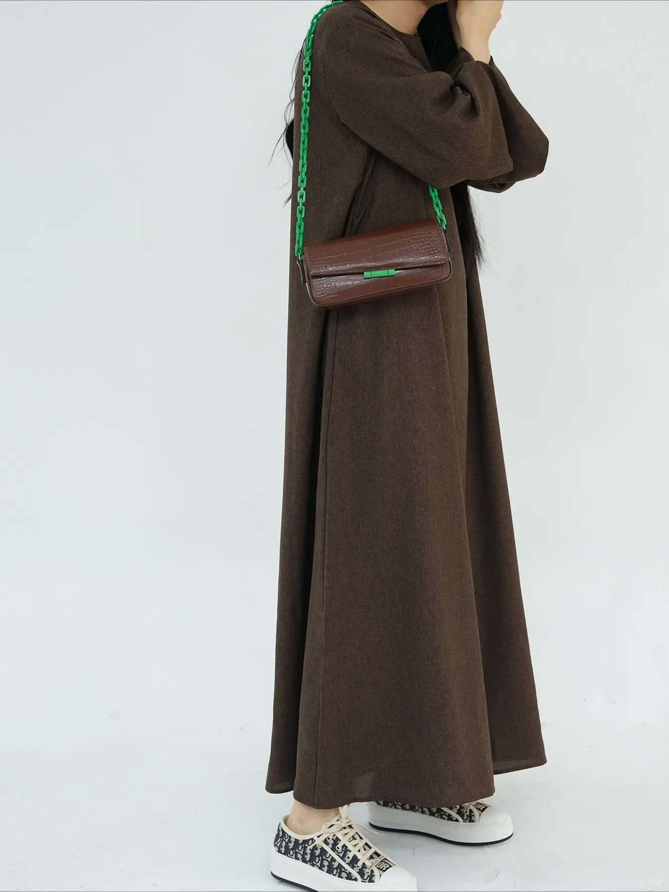 Eid femmes abaya Robe musulmane pour modeste abaya saoudien arabe longue Robe Ramadan maroc dubaï Abayas caftan Islam robes Jalabiya