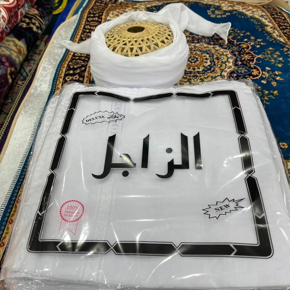 Foulard musulman pour hommes, bonnets islamiques, hijab, turban saoudien, couvre-chef pakistanais 05268