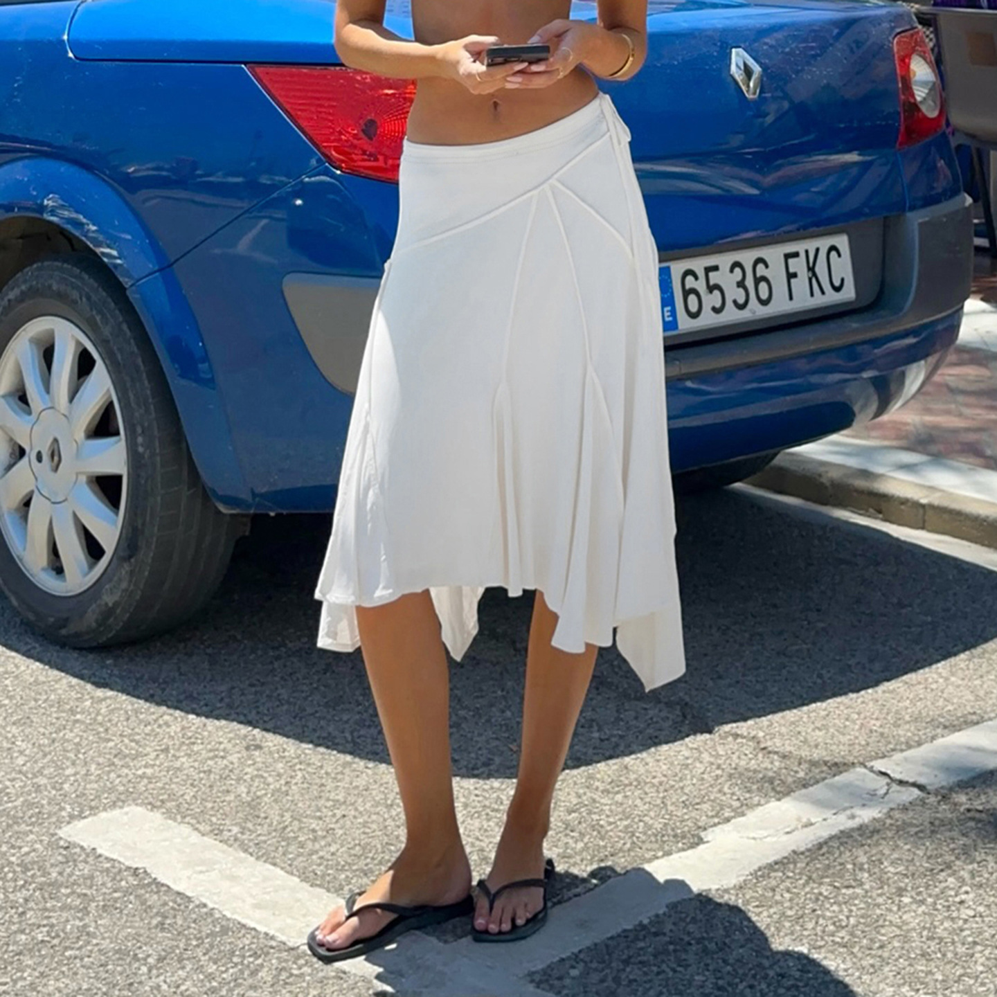 Jupes décontractées asymétriques à lacets pour femmes, jupes sexy taille basse unies, nouvelle collection été 2026, mode plage streetwear pour femmes