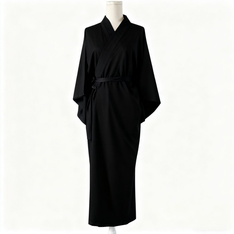 Kimono traditionnel japonais Juban pour femmes, Yukata blanc, doublure inférieure avec ceinture, Haori, sous-vêtements intimes