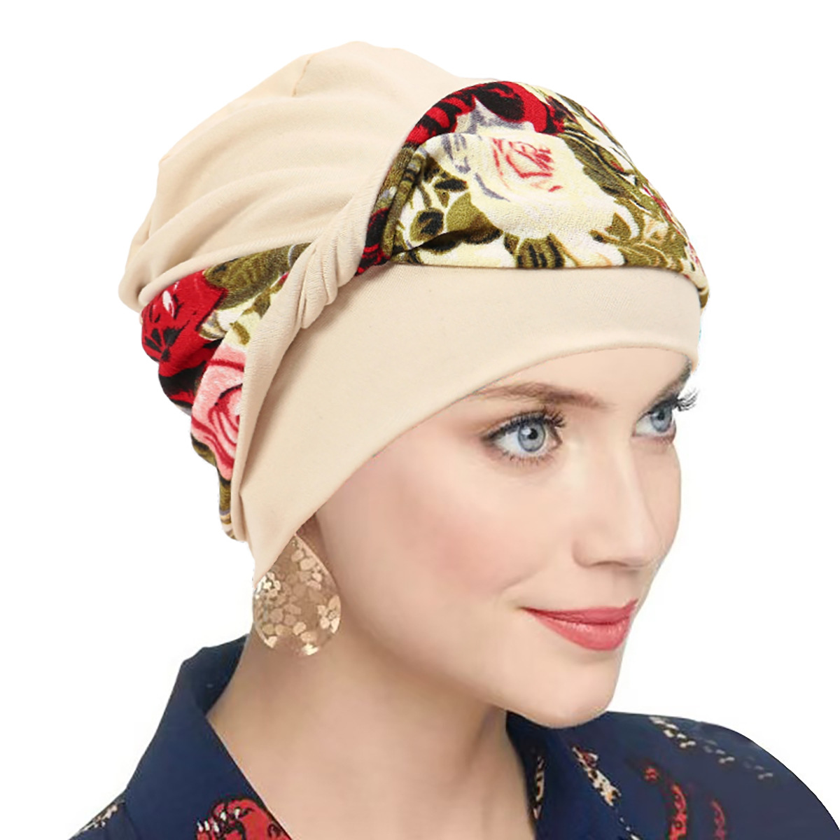 Nouveauté 2026 : Turbans tressés torsadés pour femmes musulmanes, foulards pré-noués, hijabs imprimés fleuris, bandanas, bonnets chimio et couvre-chefs