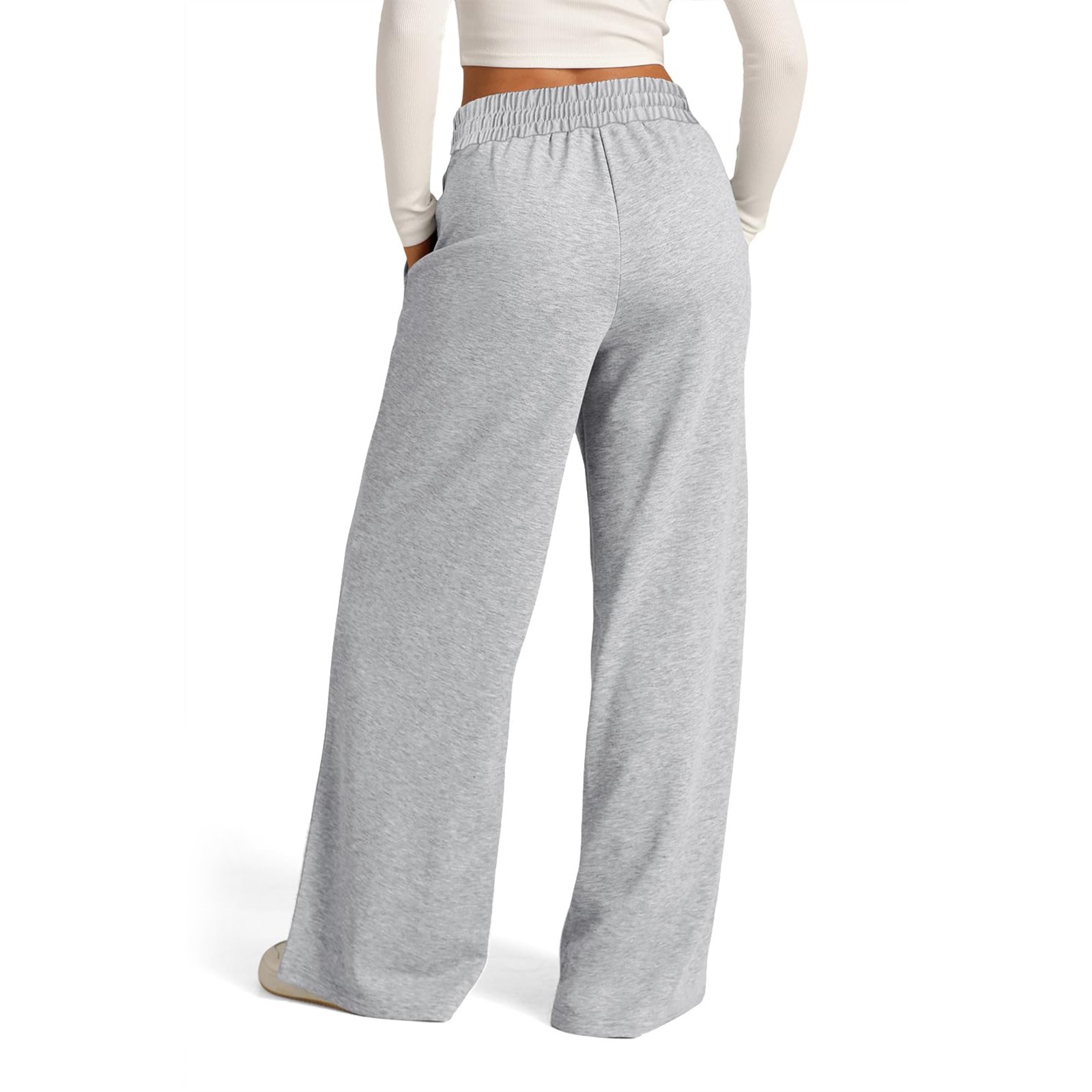 Pantalon à Jambes Larges pour Femme, Survêtement à Doublure Smile, Droit, Astronomique, Tout Mathématique, Uni, Fitness, Jogging, Voyage Basique