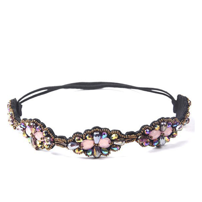 Perles de rocaille ethniques bandeau fait à la main bandeau perlé personnalisé pour femmes et filles accessoires de cheveux