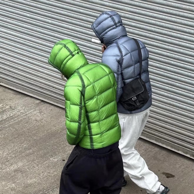 Vêtements d'hiver en coton pour hommes et femmes, vestes à manches longues, vestes à capuche, vêtements chauds et épais en coton