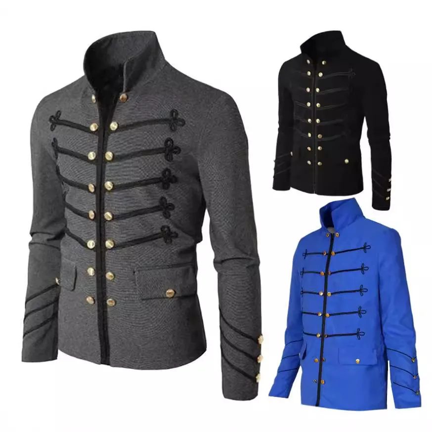 Veste ample et décontractée pour hommes, populaire européen et américain, haut fin et confortable, rétro, de luxe, à la mode, printemps et automne