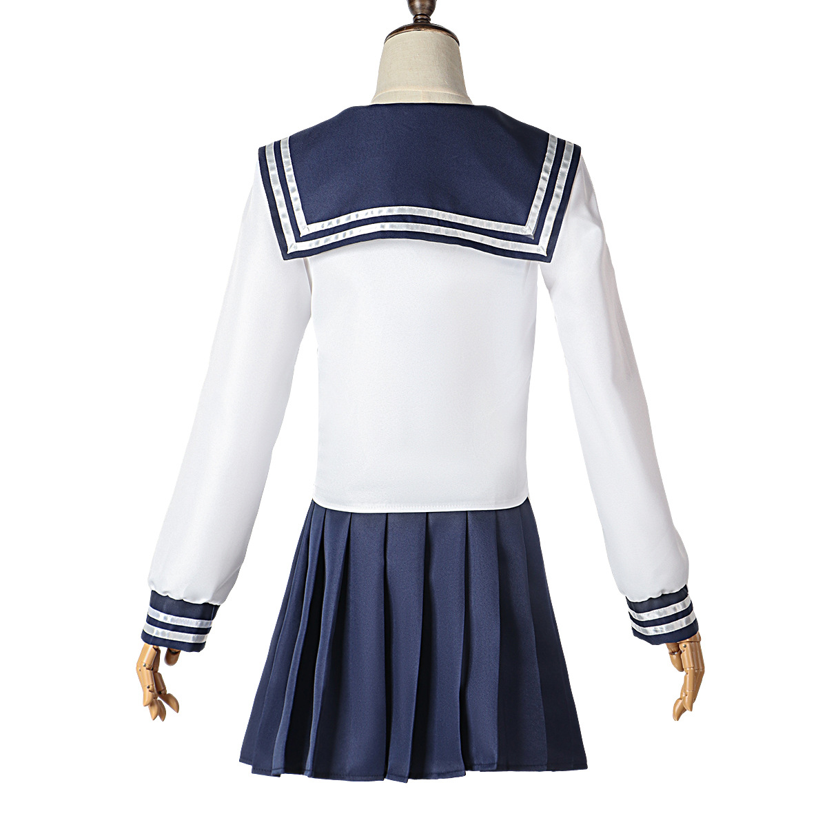 Anime Amanai Riko Cosplay marin JK Costume robe tenue uniforme ensembles Halloween femmes filles Costume
