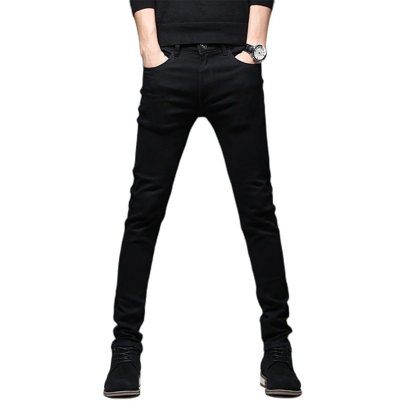 2025 nouveaux hommes Stretch Skinny Jeans mâle marque de créateur Super élastique pantalon droit jean Slim Fit mode jean 2108
