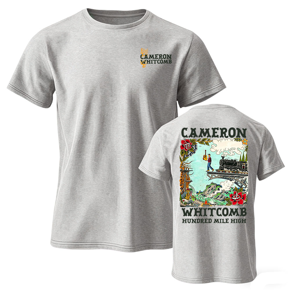 T-shirt Hundred Mile High CAMERON WHITCOMB Design Graphic Merch, t-shirts d'été en coton à manches courtes, vêtements décontractés à la mode pour hommes