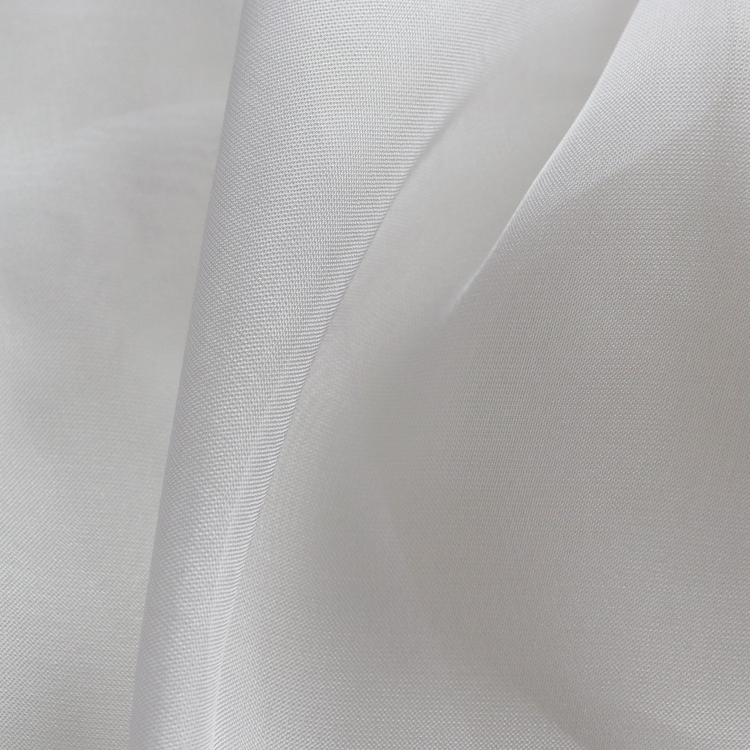 Tissu Chiifon en Viscose de soie blanche transparente, 1 mètre, 8mm, peinture à la mode, tissus artisanaux, breloque en soie, artisanat de décoration de mariage