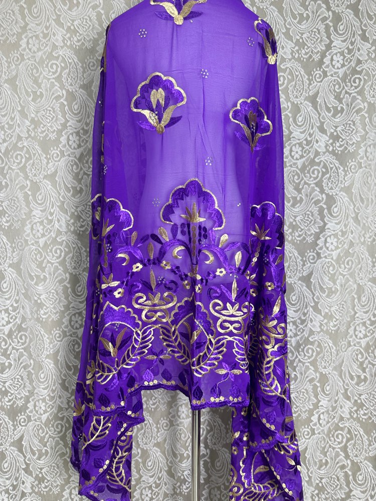 Nouveau Foulard de Dubaï 2026 pour Femmes Musulmanes, Hijab en Chiffon Africain, Hijab Islamique, Pashmina, Turban, Voile Brodé, Châles