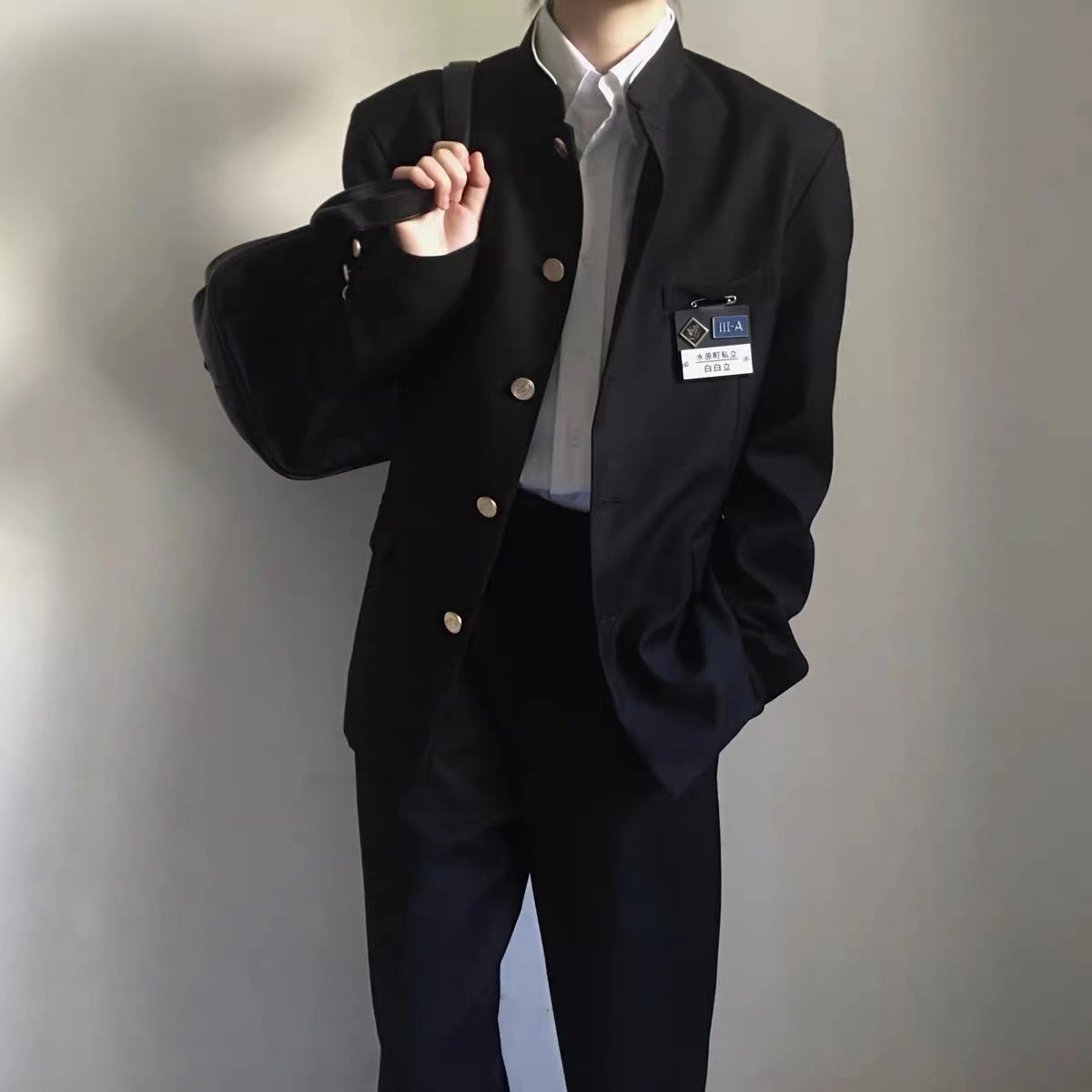 Uniforme SвJaponais Dk pour Homme, Veste Noire, Top, Printemps Été, Nouveau Manteau, Streetwear, Mao
