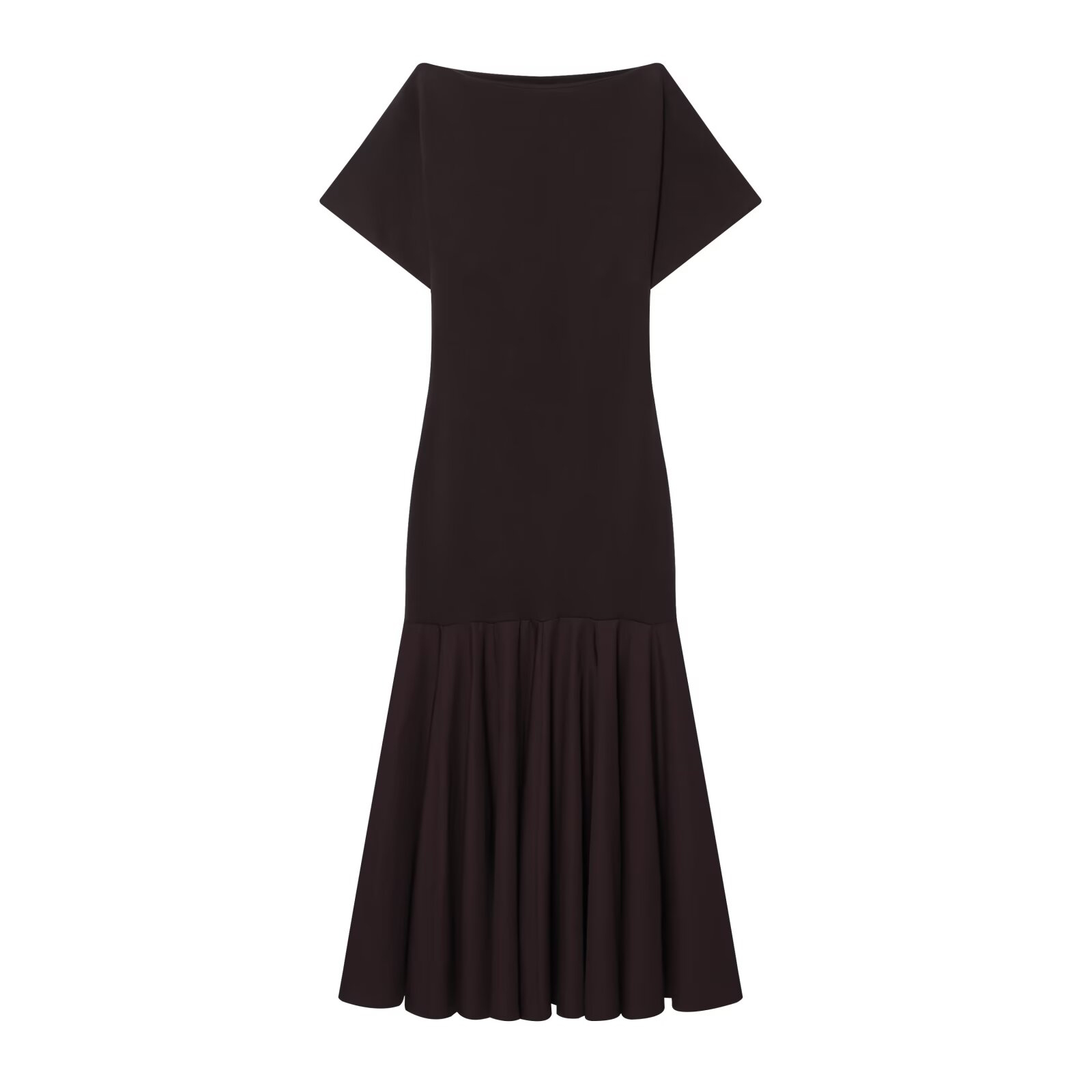 Nouvelle robe patchwork personnalisée style bateau, coupe ajustée, col bateau décontracté, collection Printemps 2026