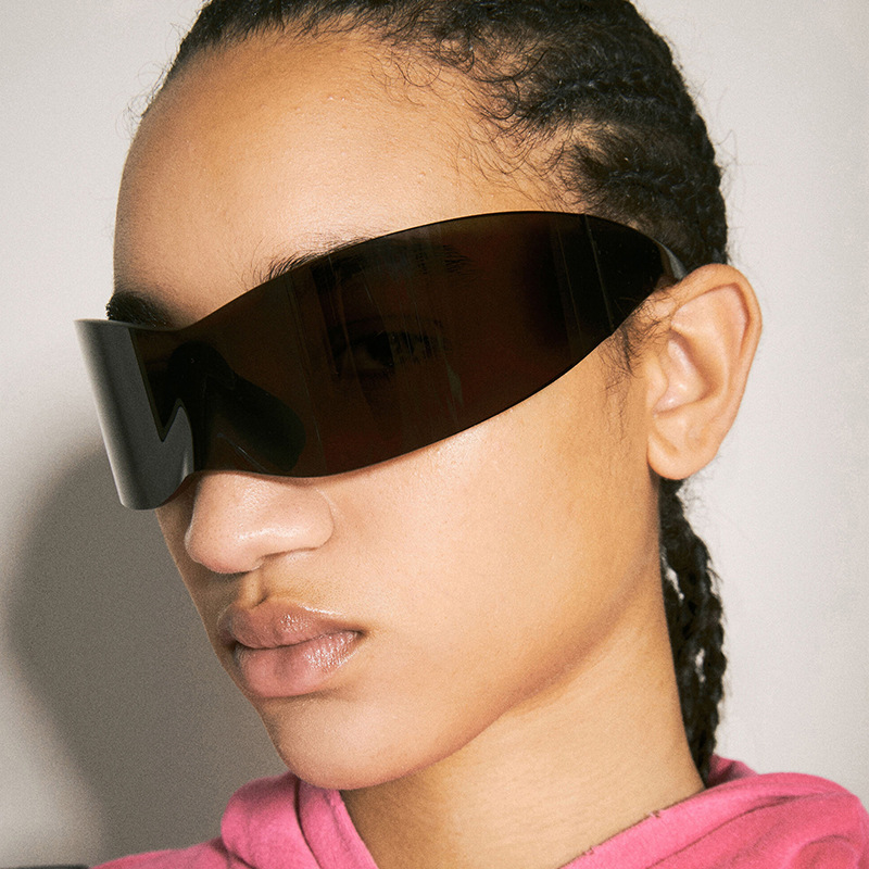 Future Technology Sense femmes lunettes de soleil Punk Hip Hop élégant concepteur lunettes de soleil coupe-vent vélo verre de soleil