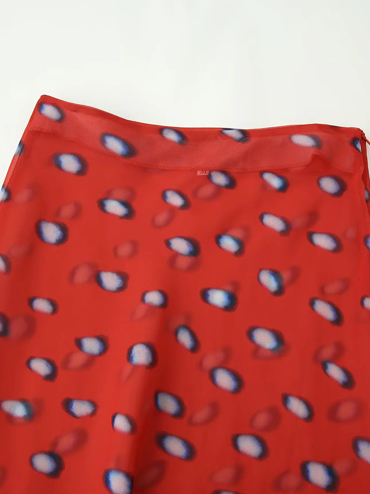 Jupes mini élégantes à pois pour femmes, style plage, vacances, festival, mode féminine printemps-été, jupes mini sexy pour femmes