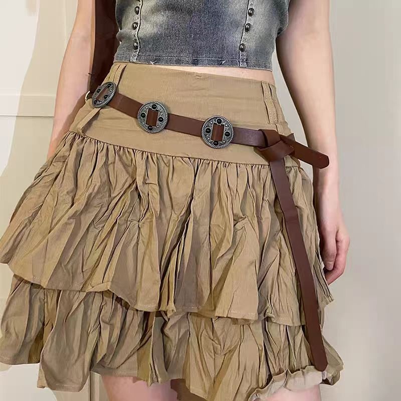 Ceinture noire rétro américaine pour femme, accessoire de mode d'été fin pour jean, sensation haut de gamme polyvalente, nouveau style inspiré par INS