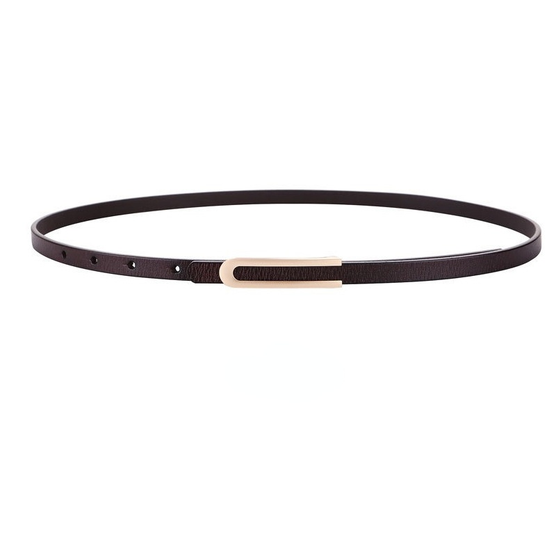 Cuir de vachette en forme de U pour femme, cuir fin, structure lisse, marque de luxe, décoration de robe à la mode, environnement féminin, haute qualité