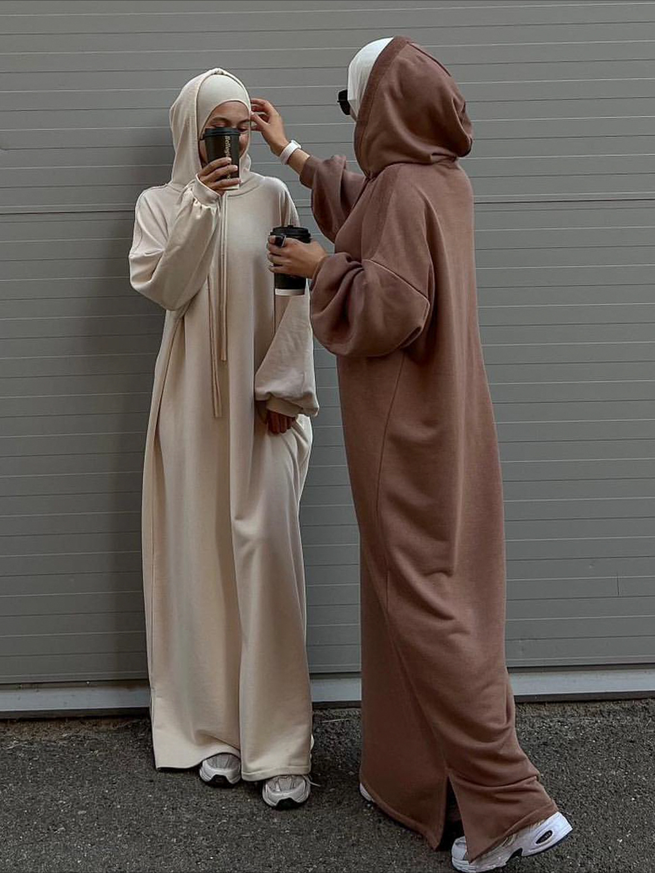 Femmes musulmanes Robe à capuche saoudienne arabe longue Robe robes Abaya dubaï marocain caftan Jalabiya Eid Ramadan robes à capuche Abayas