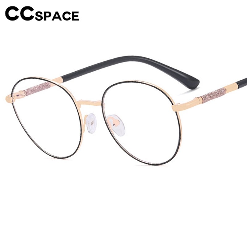 Lunettes de lecture optiques rondes en métal pour femmes, lunettes presbytes en résine, lunettes de délinquants personnalisées, charnière à ressort, mode, #303816