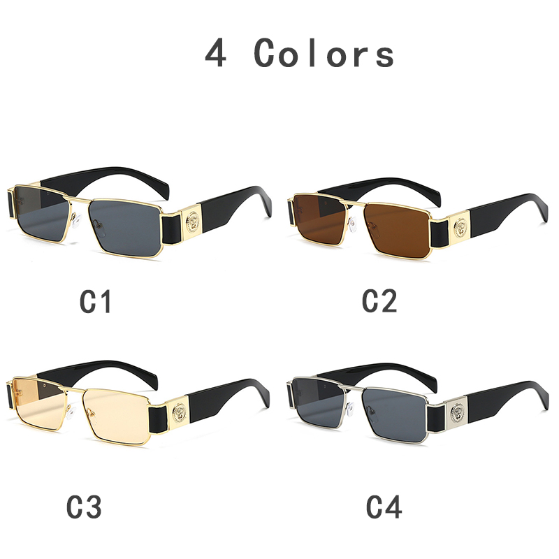 Nouvelle marque de mode lunettes de soleil de créateur de luxe hommes femmes 2026 léopard Vintage élégant nuances lunettes à la mode voyage haut lunettes de soleil