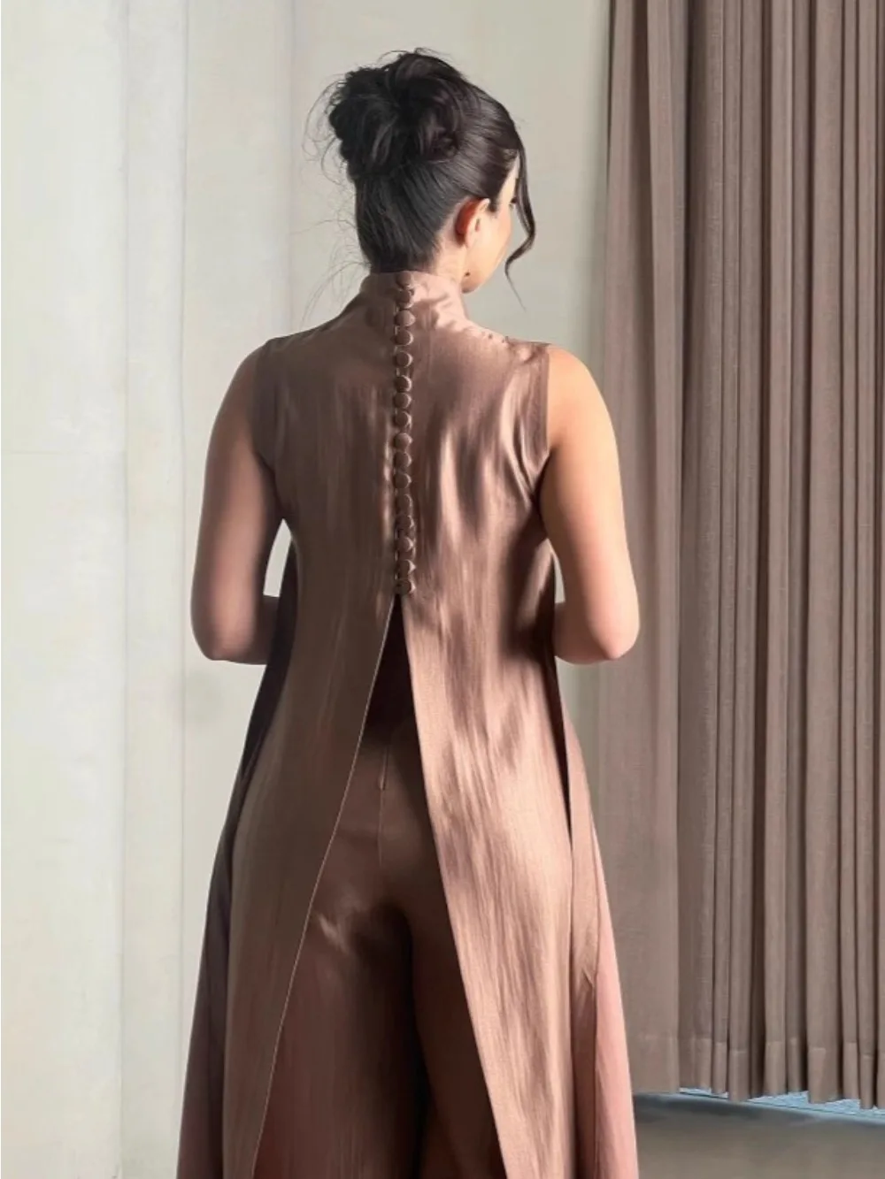 Eid femmes combinaison 2 pièces ensemble Jalabiya Ramadan robes Largos fête jambe large pantalon arabe longue Robe maroc dubaï caftan 2026