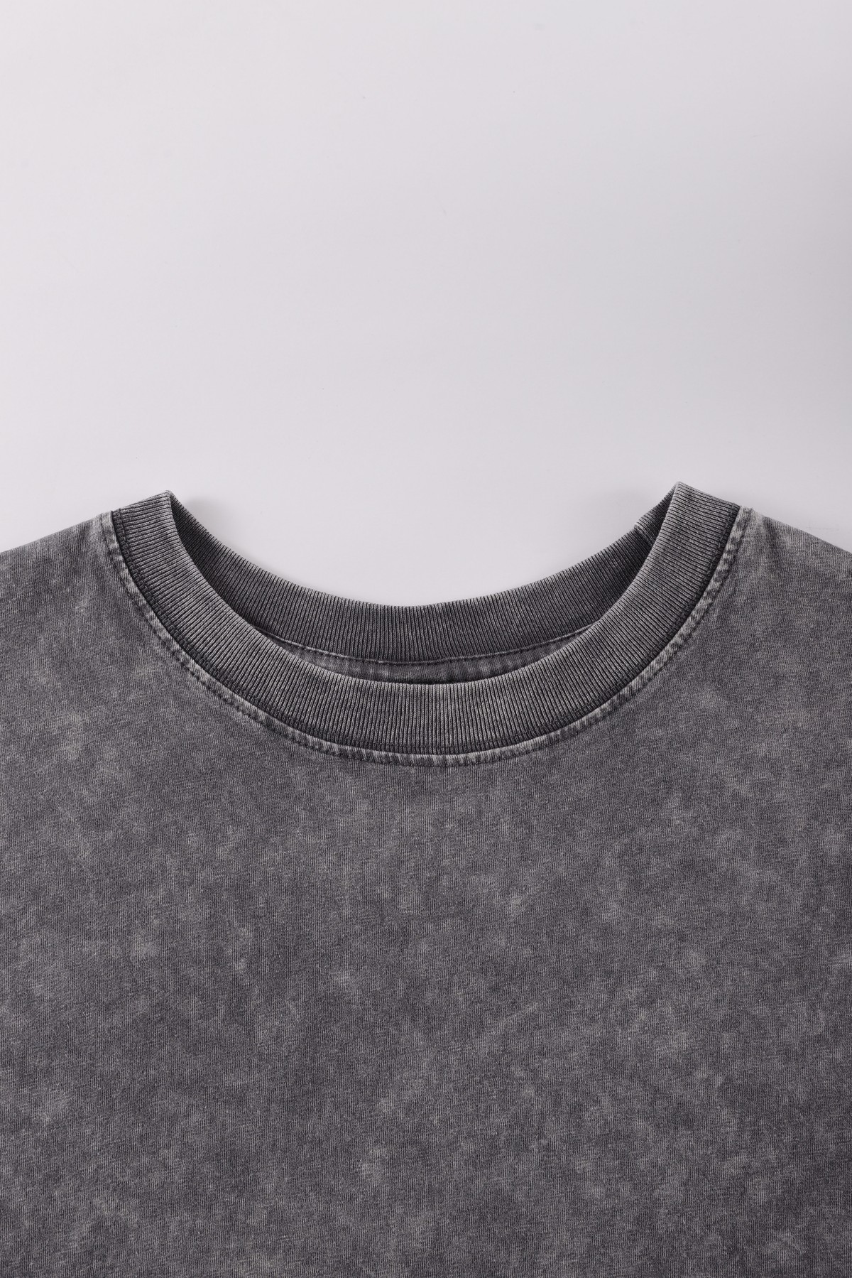 T-shirt décontracté respirant en coton pour homme, motif plage, cocotier et planche de surf, style hip-hop, lavé, toutes saisons, idéal pour l'été