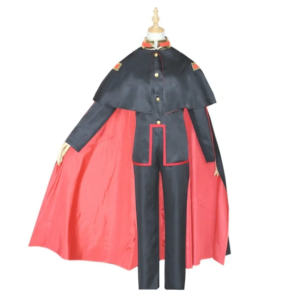 Tenue complète de cosplay Yugi Amane, costume Toilet Bound Hanako Kun, cape, pantalon, uniforme, y compris la perruque et le chapeau pour Halloween