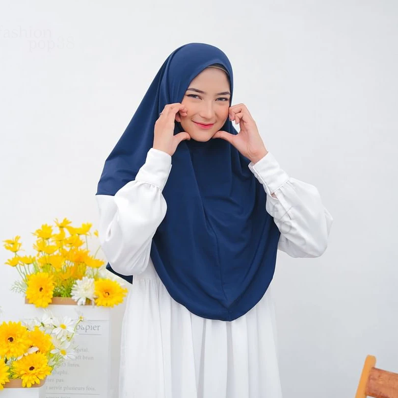 Malaisie couvre-chef casquettes Turban Ramadan pour les femmes de mode musulman instantané Hijab une pièce châles bandeau Khimar écharpe Femme