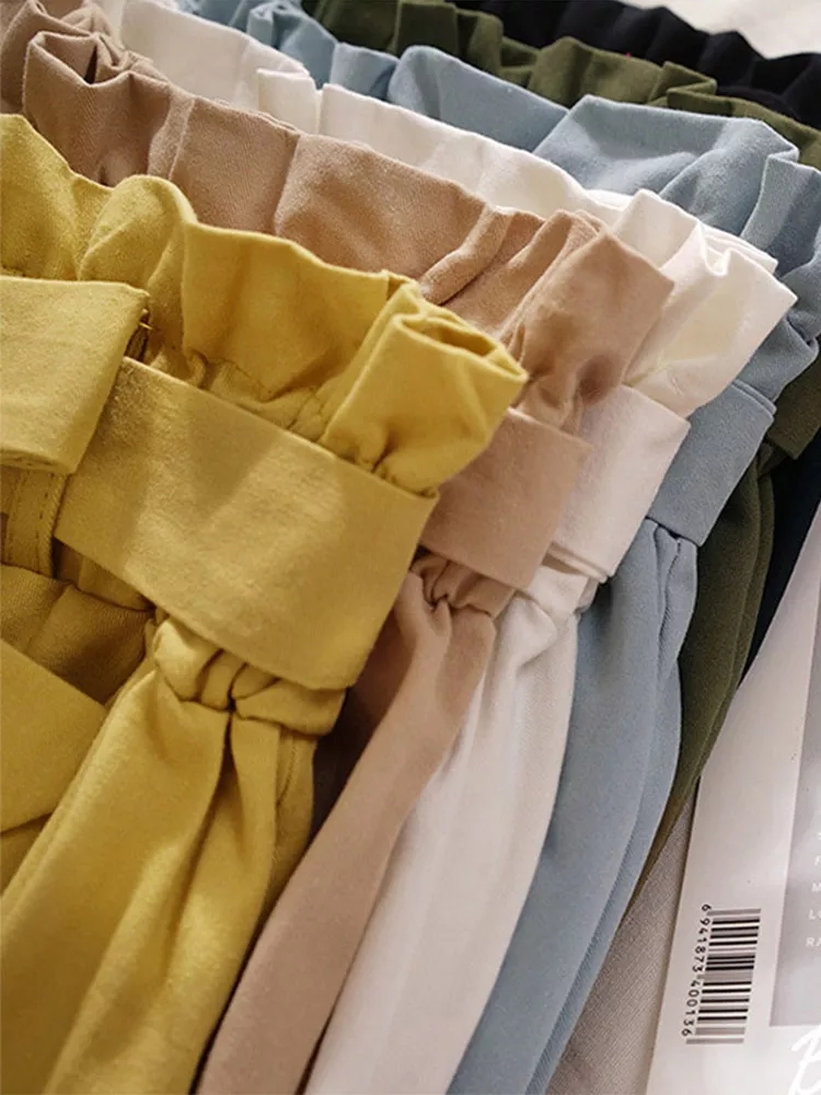 Été automne jupes femmes Midi genou longueur coréenne élégant bouton taille haute jupe femme plissée école jupe
