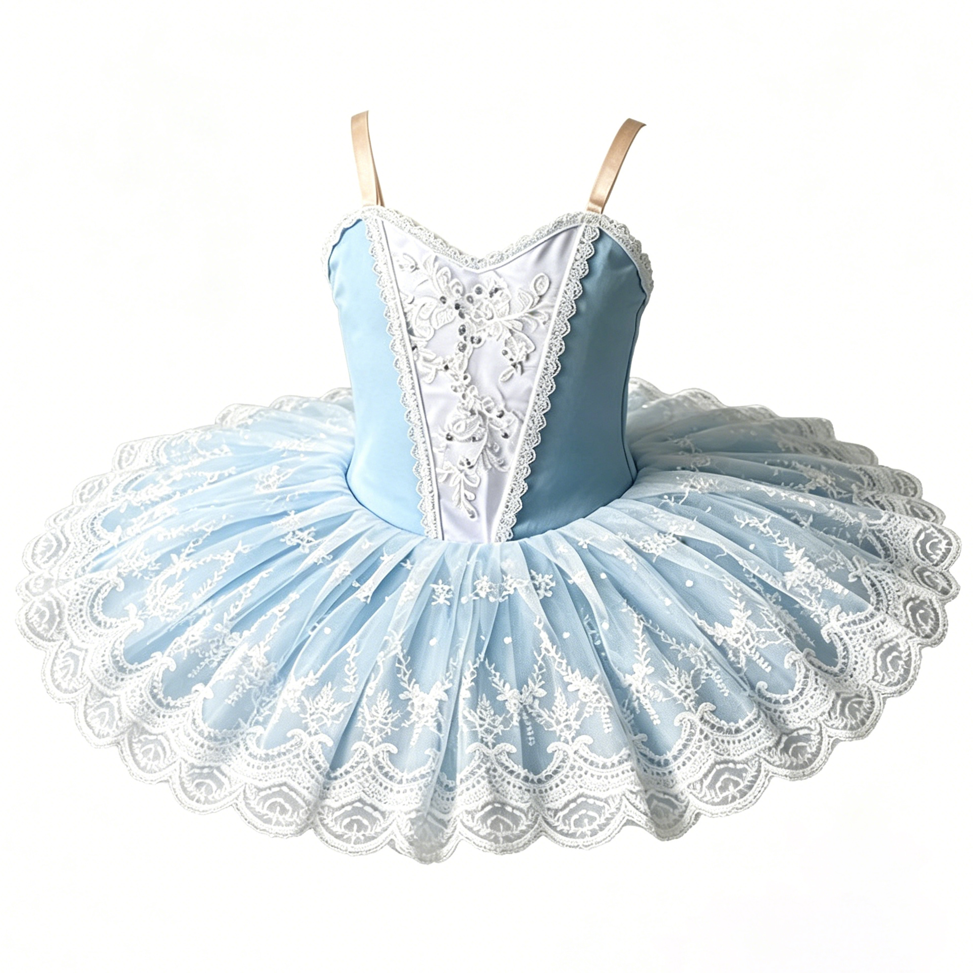 Robe de ballet tutu classique professionnelle en dentelle et gaze avec sequins, robe de soirée pour ballerine, costumes de danse pour enfants et filles
