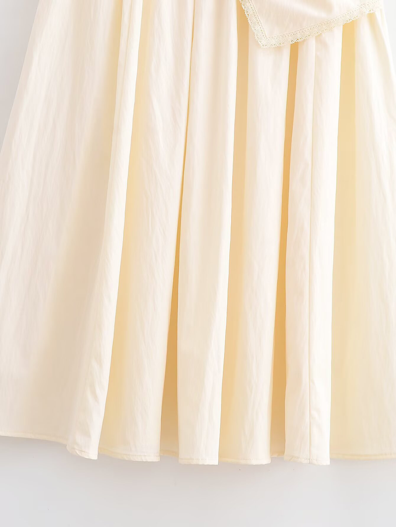 Nouvelle jupe mi-longue à taille haute style Spicy Girl avec dentelle et écharpe décorative pour femme, collection Printemps 2026