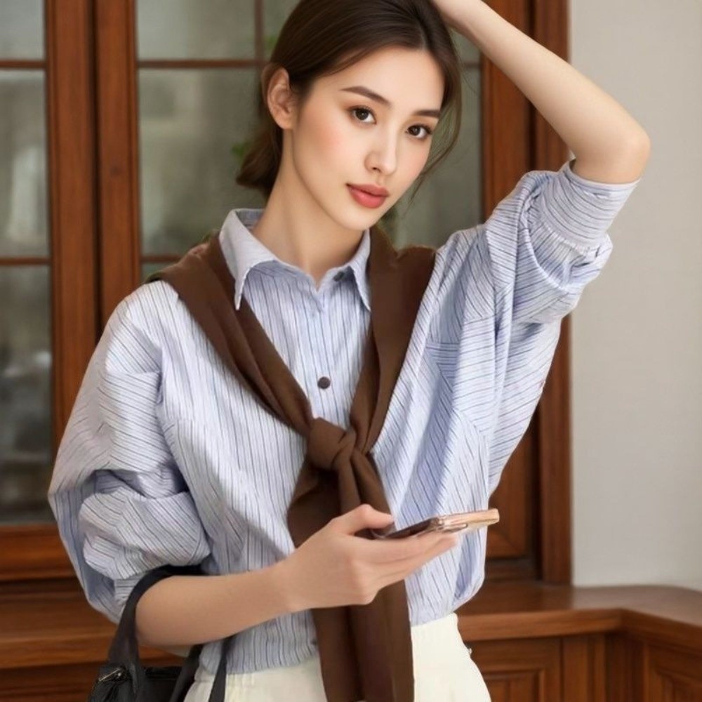 Châle en tricot tendance, écharpe fine unie, cache-cou, design noué, cape en laine pour femme