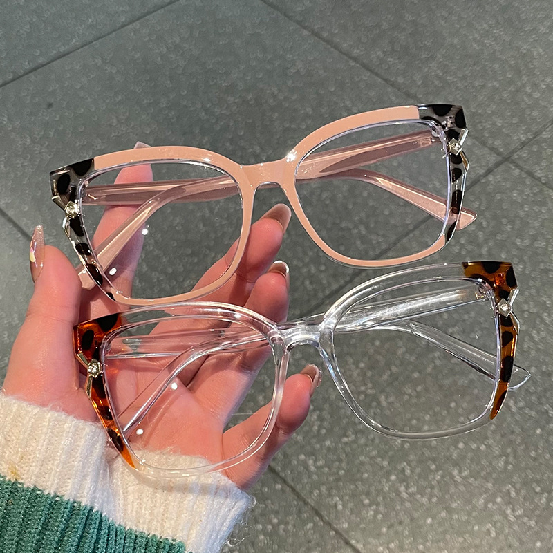 Lunettes tendance pour femmes, nouveau Style, Anti lumière bleue, montures de lunettes européennes et américaines