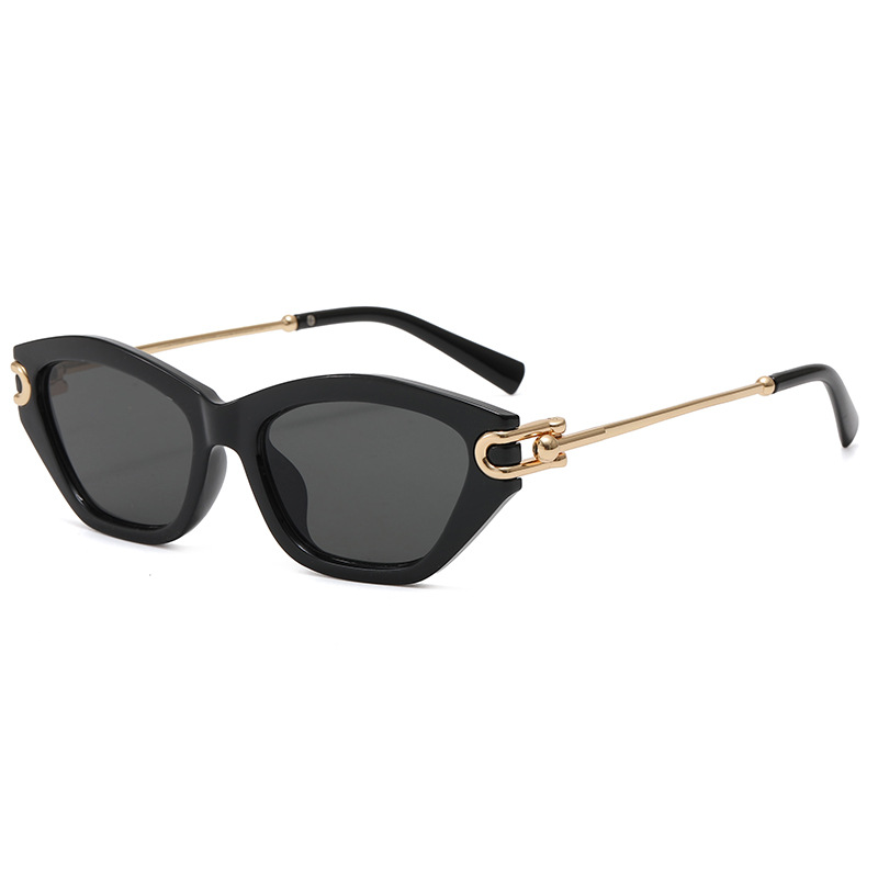 Nouvelles Lunettes de Soleil Œil de Chat de Luxe pour Femme 2026 – Tendance Vintage, Marque de Luxe, Lunettes de Soleil Tendance pour l'Extérieur, Montures Élégantes pour Dames