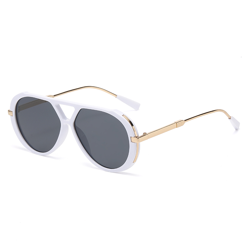 Nouvelles Lunettes de Soleil de Luxe pour Femme, de Marque, Design Ovale, Vintage, Surdimensionnées, Tendance, Protection UV400
