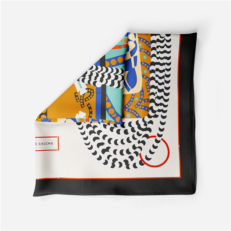 53CM marque foulards en soie couleur cheval 100% foulard en soie femmes châles Design de luxe Hijab écharpe mode foulards carrés foulard