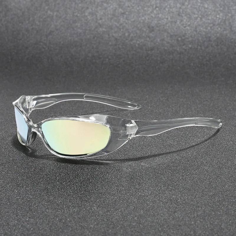 Lunettes de soleil de sport UV400 anti-reflets, monture complète, pour cyclisme et pêche en extérieur, construction robuste, pour femmes et hommes