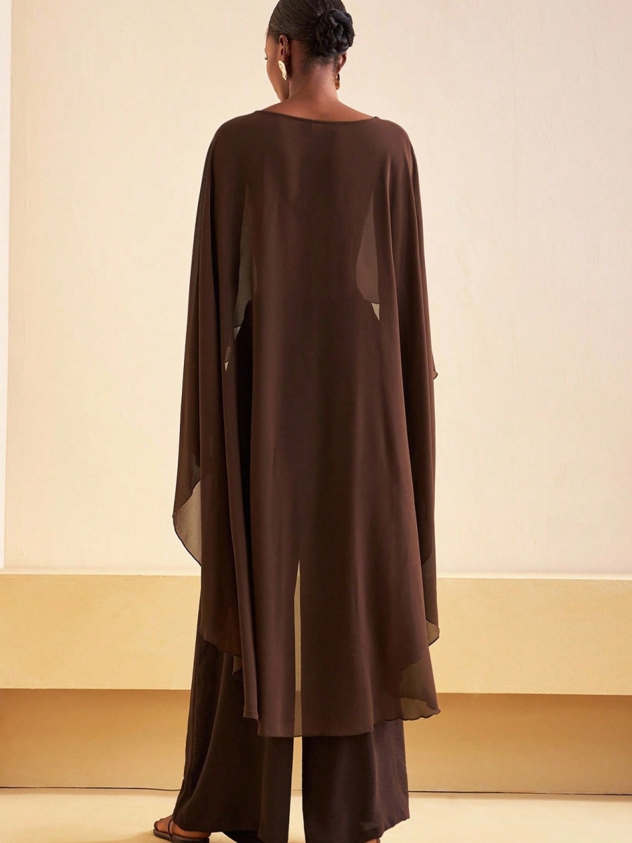 Poncho transparent pour femmes, châle asymétrique en maille, enveloppe transparente en mousseline, cape de soirée, couvre-robe de mariage