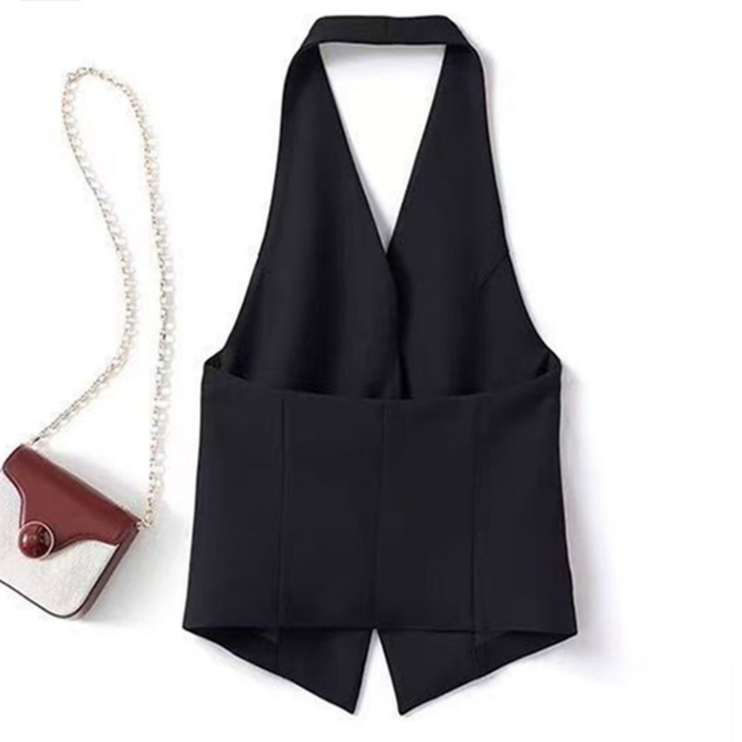 Gilet de mode pour femme, décontracté, sans manches, streetwear, élégant, coupe ajustée, gilet de costume, couleur unie, tendance, débardeur de bureau pour femme