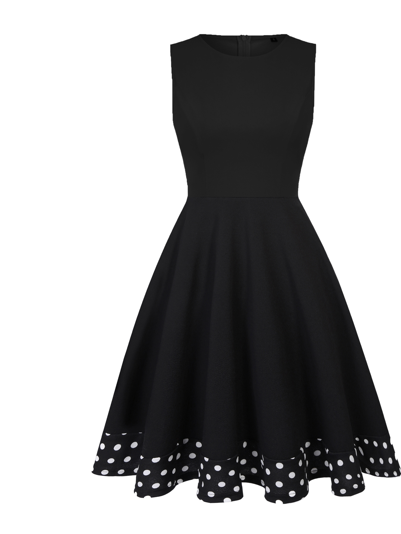 Tenues pour femmes, robe vintage à pois des années 1950, robe longue à manches longues, cape et robe trapèze, ensemble deux pièces, Vestido