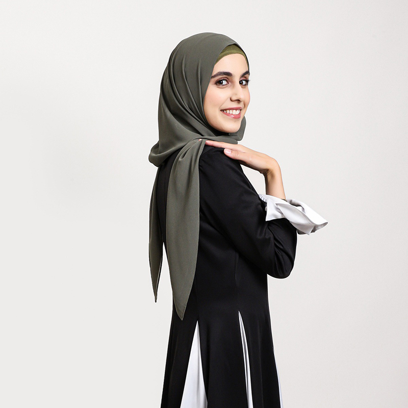Nouveauté froissé rayonne Hijab femmes musulman écharpe châles solide Foulard enveloppes grande taille plaine islamique Turban bandeaux Foulard