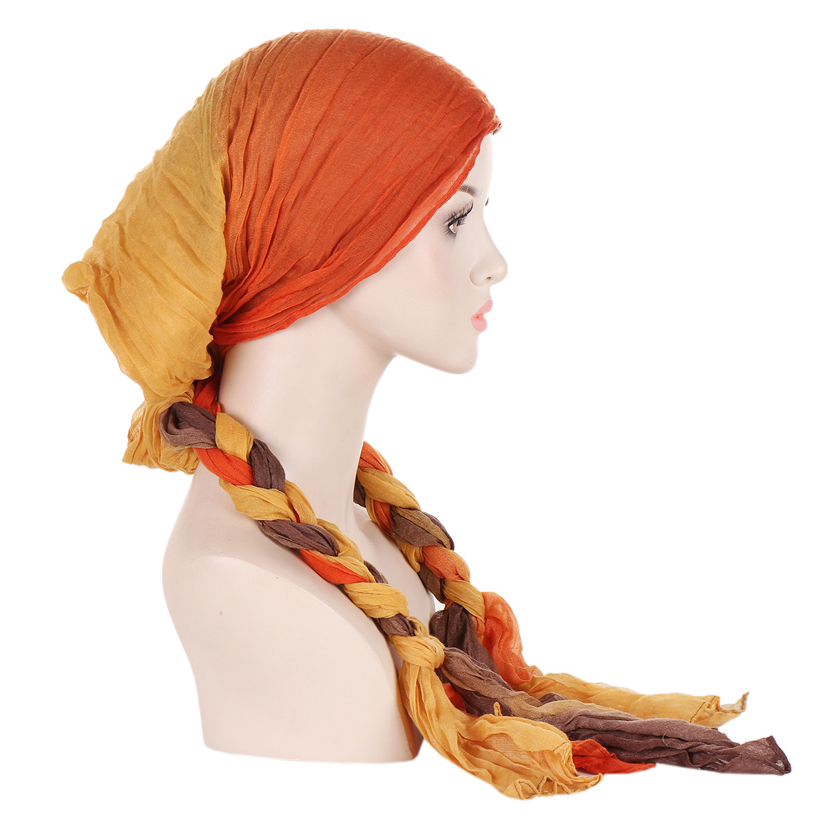 Musulman intérieur Hijab Turban femmes pré-attaché longue queue foulard enveloppement chimio casquette bonnets Bonnet foulard extensible chapeaux chapeau Mujer