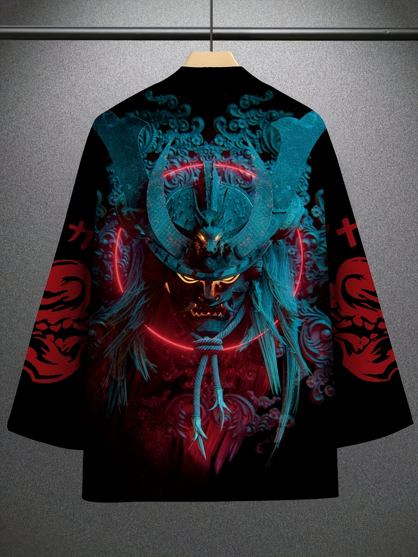 Kimono japonais pour hommes, robe traditionnelle avec imprimés samouraï, Yukata, vêtements traditionnels japonais, costume de cosplay, kimono décontracté ample